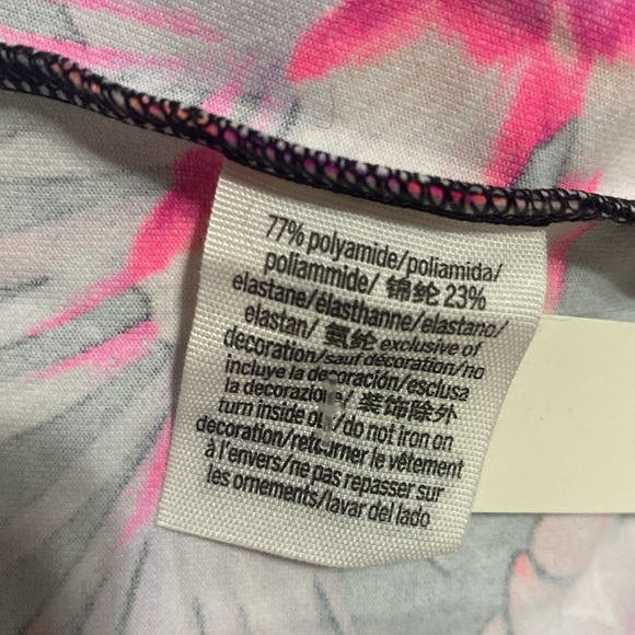 Victoria’s Secret Pink wrap top Blouse Black women M Hawaiian beach vacation - Picture 8 of 8